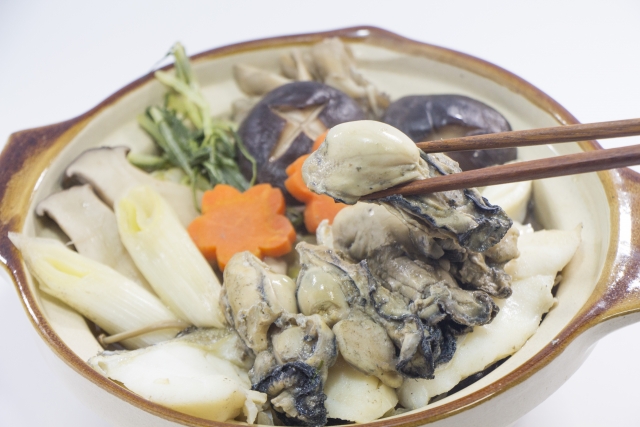 宮城・松島の郷土料理　牡蠣鍋
