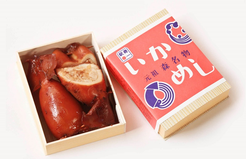 森駅の名物駅弁 いかめし